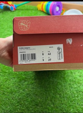 Zapatillas Puma Blancas y Verdes