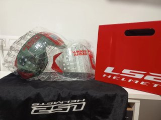 2 Cascos Moto Jet LS2 Sphere Lux S y L