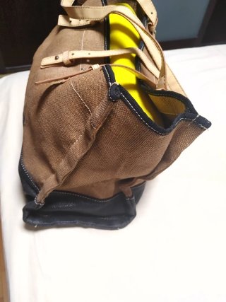 Bolso de playa/piscina de yute y tela Mango