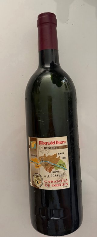 Colección Vega-Sicilia Valbuena 5º 1994 Vacía