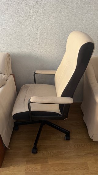 Silla de oficina Ikea beige