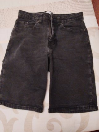 Pantalón vaquero negro, talla w28 regular