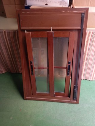 Conjunto 2 puertas y 1 ventana aluminio