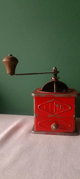 Molinillo de café antiguo ELMA (Años 50) - Vintage