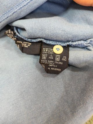 Polo Tommy Hilfiger Azul Talla L