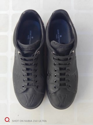 Zapatos Louis Vuitton Talla 42 Negros