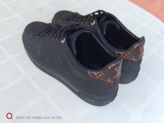 Zapatos Louis Vuitton Talla 42 Negros