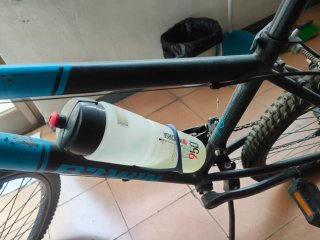 Bicicleta Btwin Rockrider 500 – 24" azul  talla S