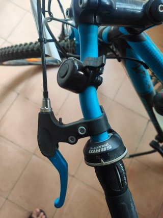 Bicicleta Btwin Rockrider 500 – 24" azul  talla S