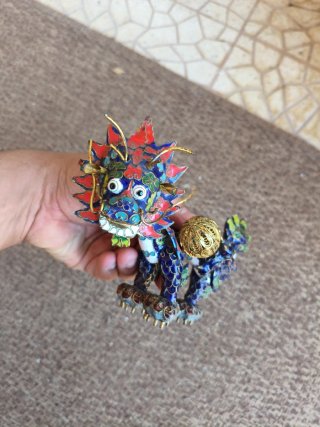 Figura Dragón Imperial Antiguo