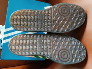 Adidas Samba W Verde y Blanco