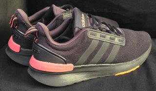 Zapatillas Adidas Racer TR21 Negras Naranja