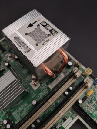 Placa Base HP Socket 775 + 2GB DDR2 + Disipador