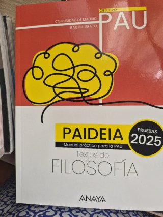 Paideia. Textos de Filosofía para la PAU. Madrid