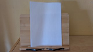 Atril de lectura de bambú