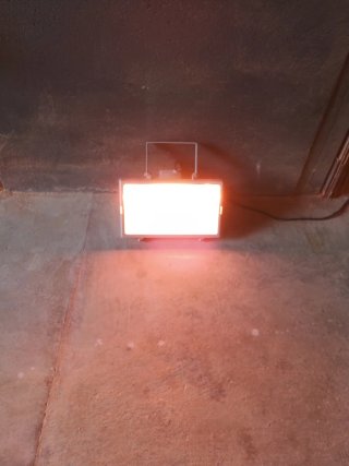 Foco de calor industrial
