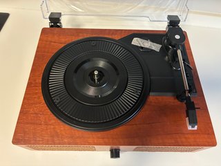 Giradischi Bluetooth Vintage Marrone
