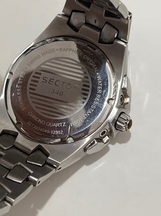 Reloj Sector 340 Cronógrafo Verde/Plata