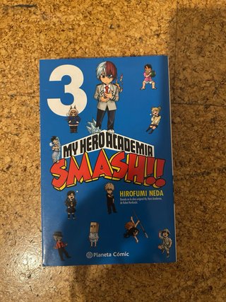 My hero academia Smash del tomo 1-3