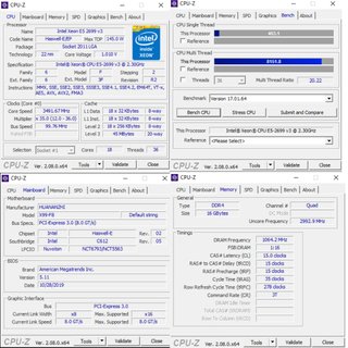 Placa Base Huananzhi X99-TF + Xeon E5-2699 v3