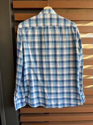 Camisa Massimo Dutti cuadros azul Talla M