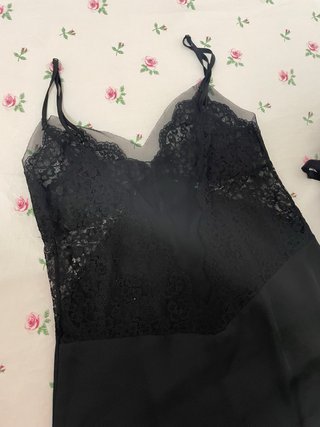 Camisones lenceros negros