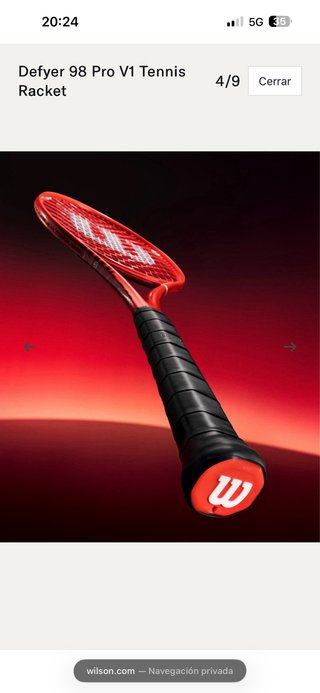 Raqueta Tenis Wilson Defyer 98 Pro V1