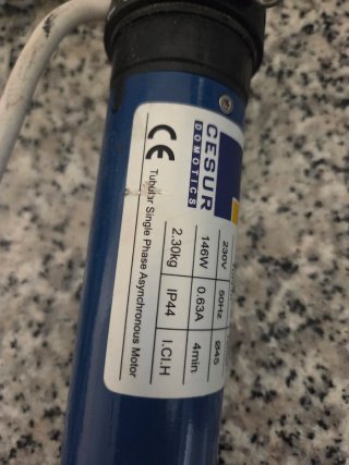 4 Motores para Persianas/Toldos