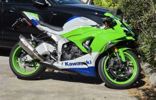 Kawasaki ZX6R 40 Aniversario