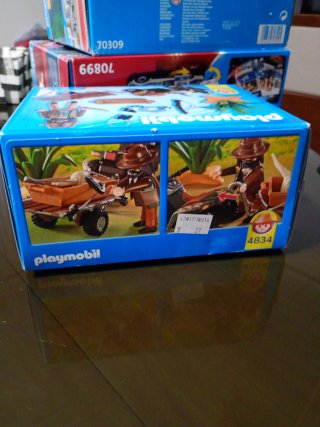 Playmobil 4834 Safari ATV con remolque