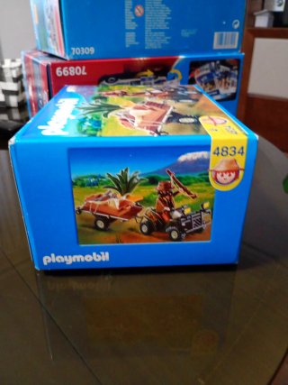 Playmobil 4834 Safari ATV con remolque