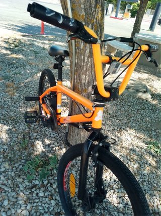 Bici BMX WST MX Freestyle Naranja