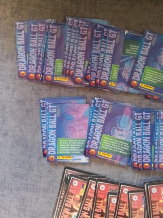 78 Cartas Dragon Ball GT Serie 1 y 2 otro idioma