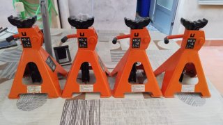 Borriquetas para coche 2T MAX (4 unidades)