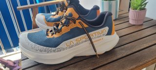 Zapatillas La Sportiva Trail Running Azul/Naranja