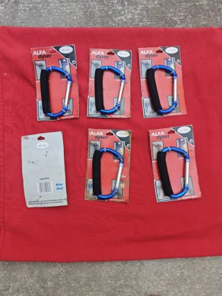 Mosquetón Alfa Dyser Tipo D (Pack 6)