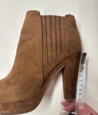 Botines Piel Ante H&M Color Camel Talla 38
