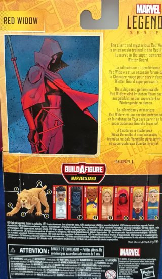 Marvel Legends Red Widow Figura Nueva