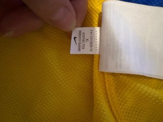 Camiseta Nike Dri-Fit Futbol Amarilla
