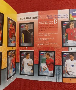 Album Figurine UEFA Euro 2008 Austria-Switzerland