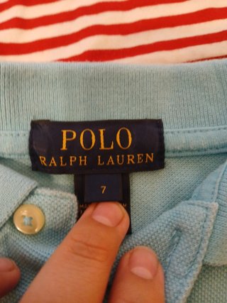 Lote 7 polos Ralph Lauren y Benetton