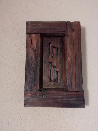Adornos de madera artesanales
