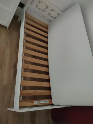 Cama infantil blanca