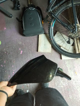 Guardabarros Yamaha Neos 49cc