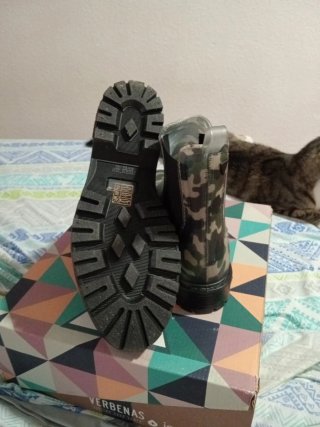 Botas camuflaje talla 40
