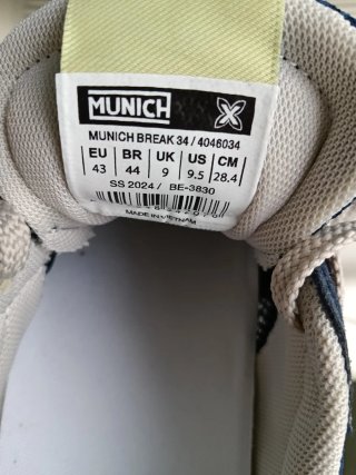 Zapatillas Munich Break 34 Talla 43