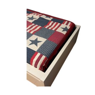 Cama individual con cajones