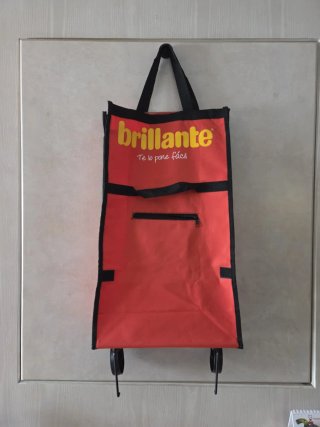 Bolsa de compras Brillante con ruedas