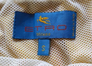 Costume Etro Uomo Giallo