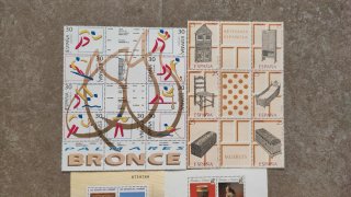 Lote Sellos España: Mapas, Familia Real, Exposicio